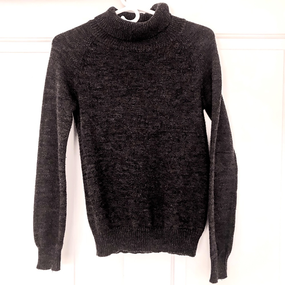 Jacqueline de Yong Grey Roll-Neck Sweater